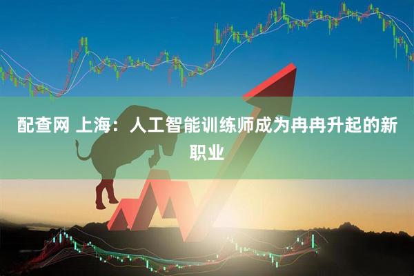 配查网 上海：人工智能训练师成为冉冉升起的新职业